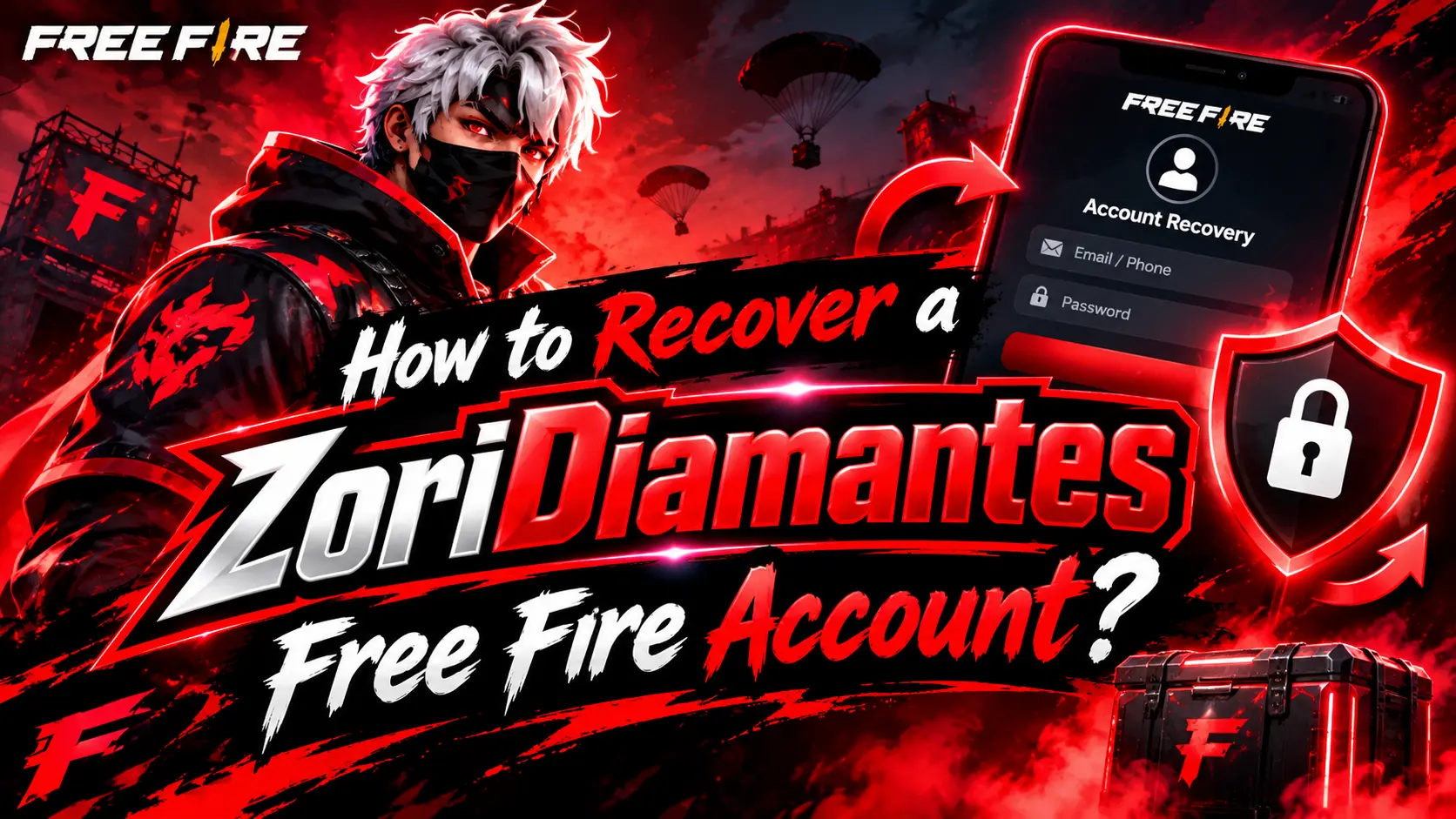 How to Recover a ZoriDiamantes Free Fire Account?